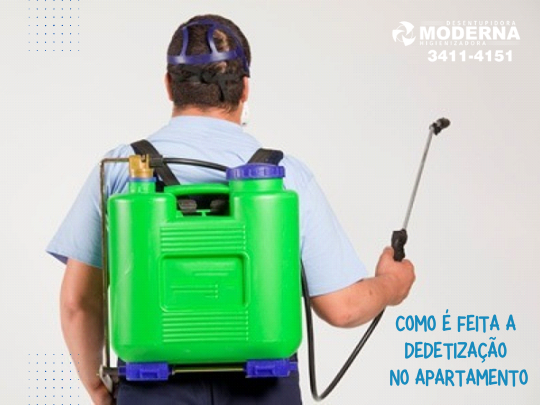 Como é feita a Dedetização no apartamento