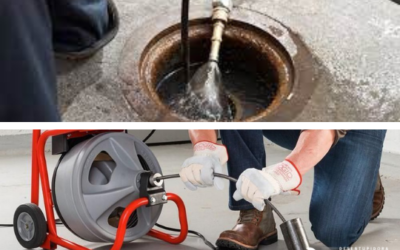 Diferença entre o desentupimento por hidrojateamento e por cabo?