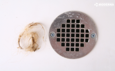 Ralo entupido com cabelo?