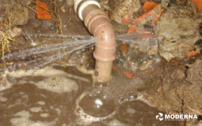 Algumas causas para o surgimento de vazamentos ocultos